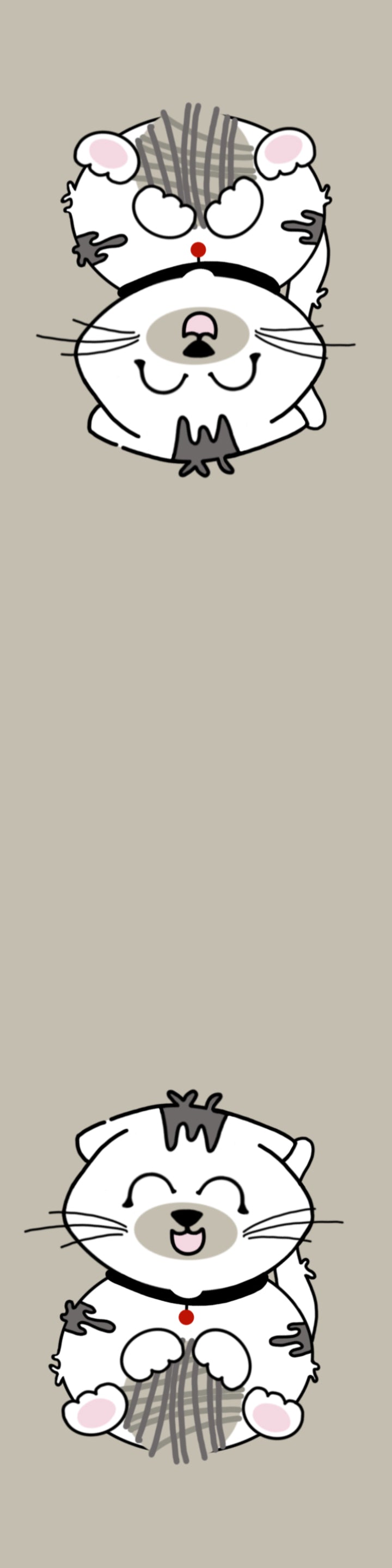 duo de petits signets magnétiques - LEOPOLD