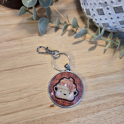 keychain - PUMPKIN LATTE