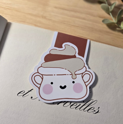 signet magnétique - LATTÉ À LA CITROUILLE