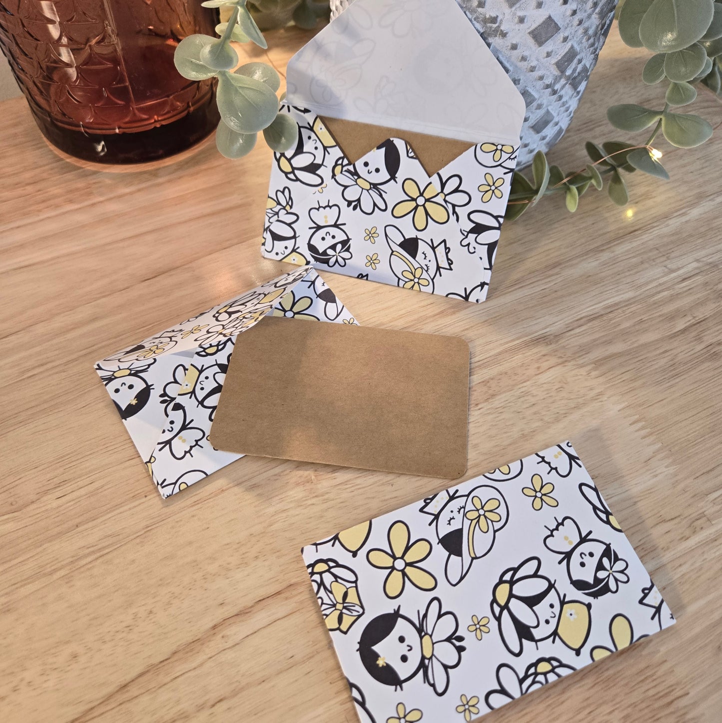 ensemble d'enveloppes de cartes-messages - MARGUERITE