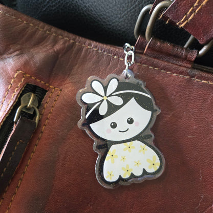 porte-clés en acrylique - MARGUERITE