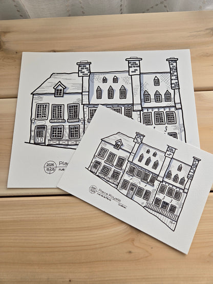 PLACE ROYALE | rue de la Pkace