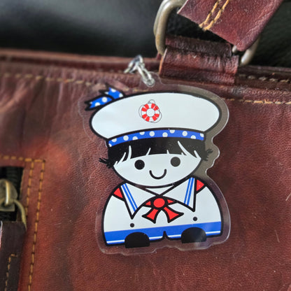 porte-clés en acrylique - MATELOT