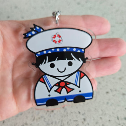 porte-clés en acrylique - MATELOT