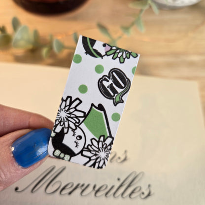 duo de petits signets magnétiques - POMPOM