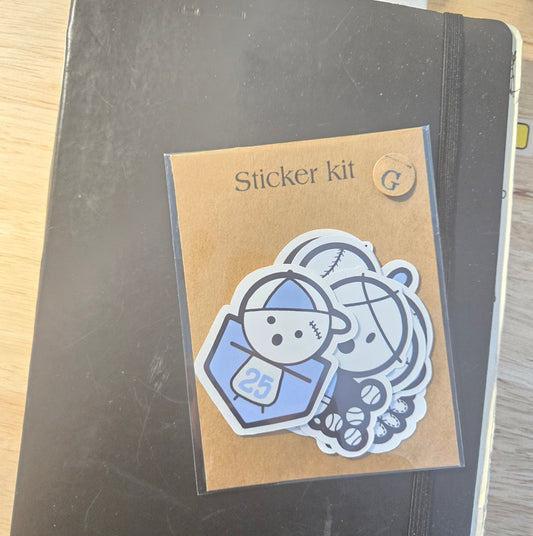 2in sticker set - LITTLE LEAGUES