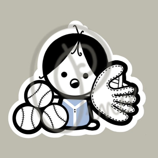 3in sticker - BALLS