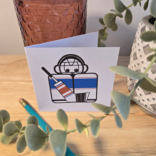 carte de souhaits - GARDIEN DE BUT