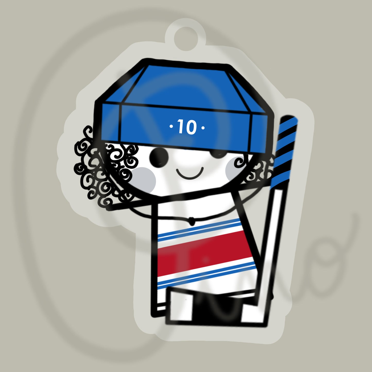 porte-clés en acrylique - HOCKEY