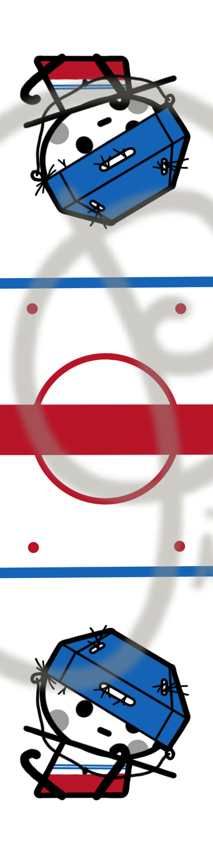 duo de petits signets magnétiques - SOIRÉE DU HOCKEY