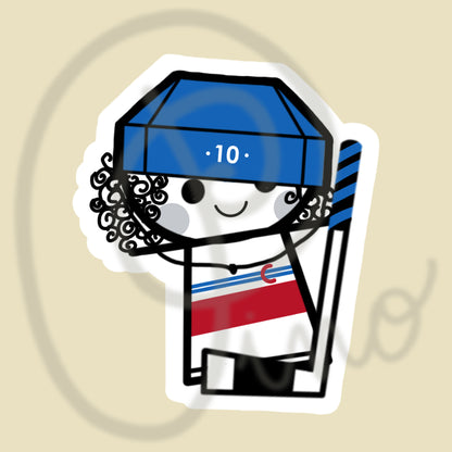 autocollant 3po - CAPITAINE