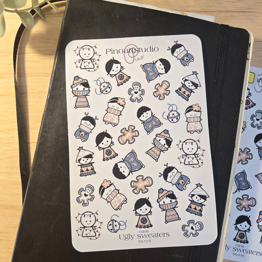 SS.016 | sticker sheet - UGLY SWEATERS minis