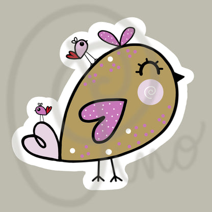 ST.001 | sticker - GOLDEN BIRDIE