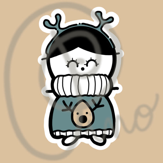 ST.015 | sticker - MOO SWEATER