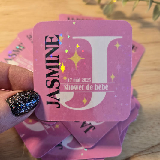 ST.101 | autocollants personnalisés_MONOGRAMME