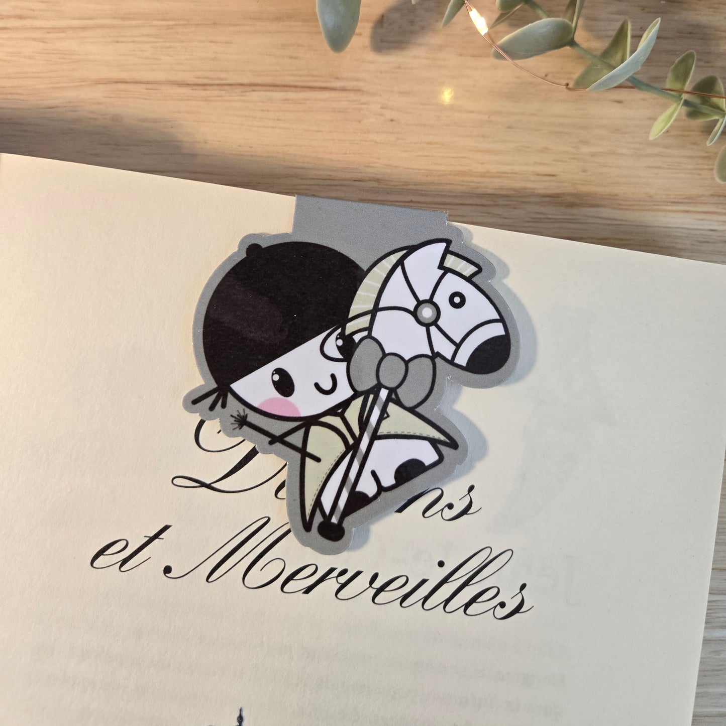 MBM.001 | magnetic bookmark - HORSERIDER