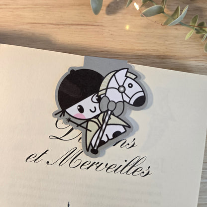 MBM.001 | magnetic bookmark - HORSERIDER