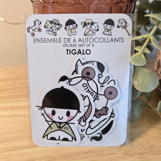 2in sticker set - TIGALO