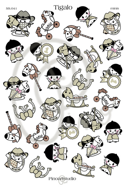 SS.001 | Sticker Sheet - TIGALO minis
