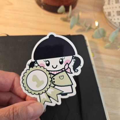 3in sticker - FIRST PLACE