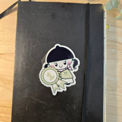 3in sticker - FIRST PLACE