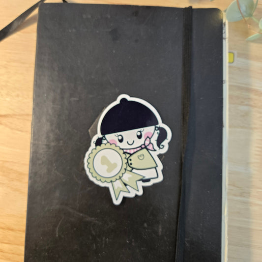 3in sticker - FIRST PLACE