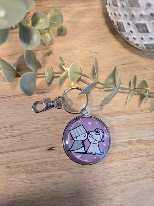 porte-clés - LES MARIÉS