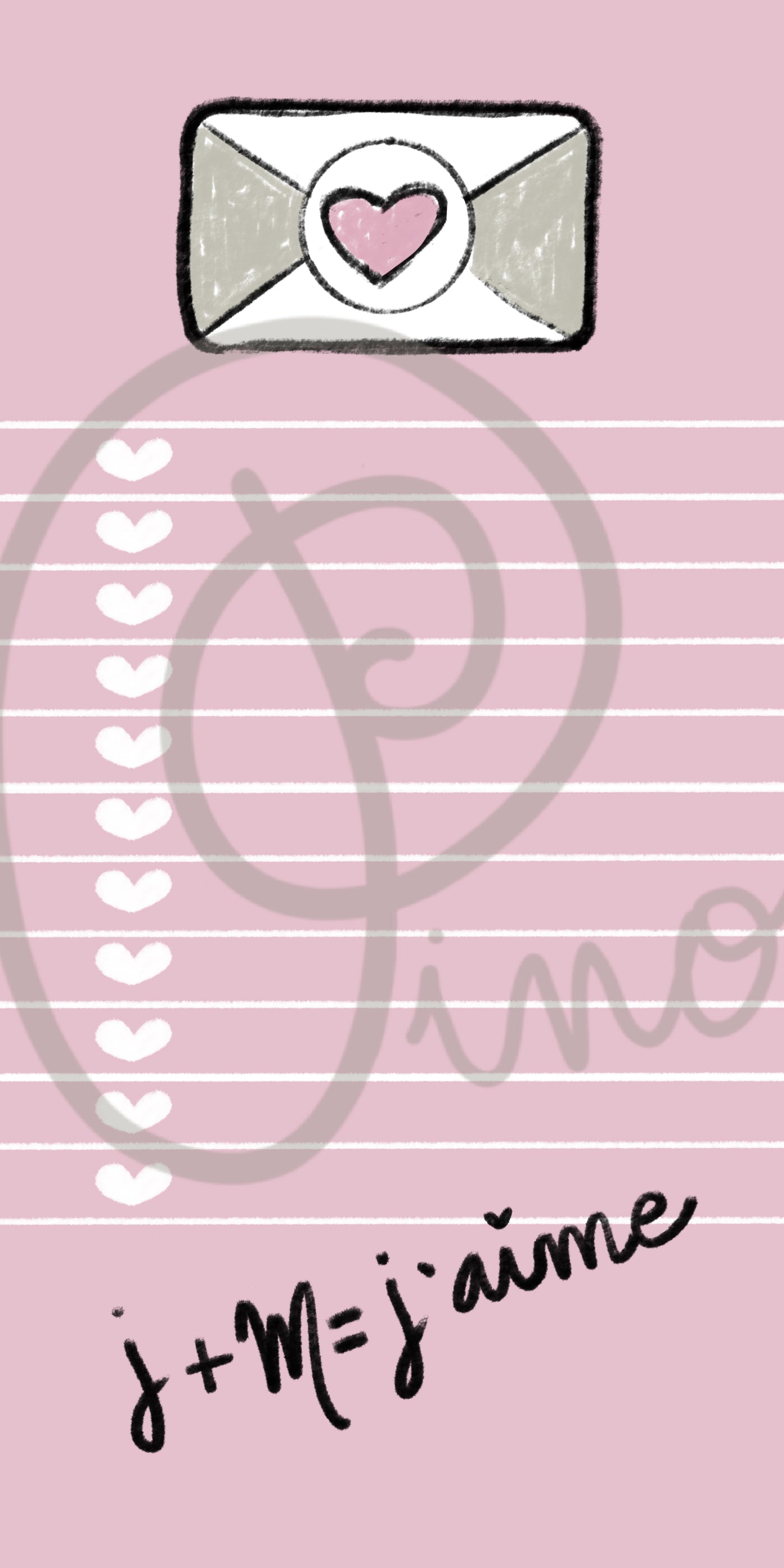 bloc-notes listes - LETTRE