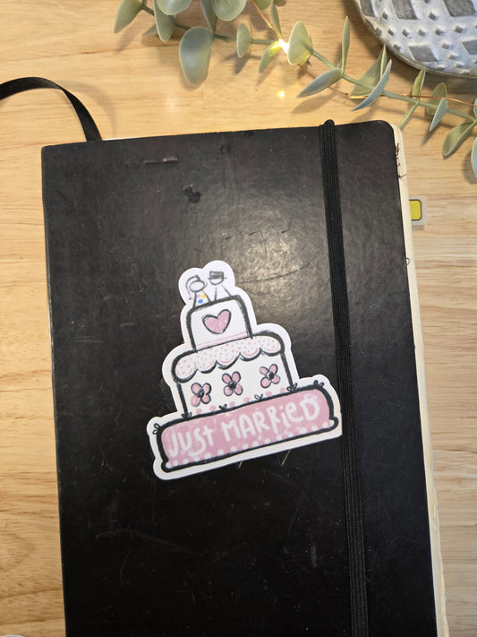 autocollant 3po - GÂTEAU DE NOCE